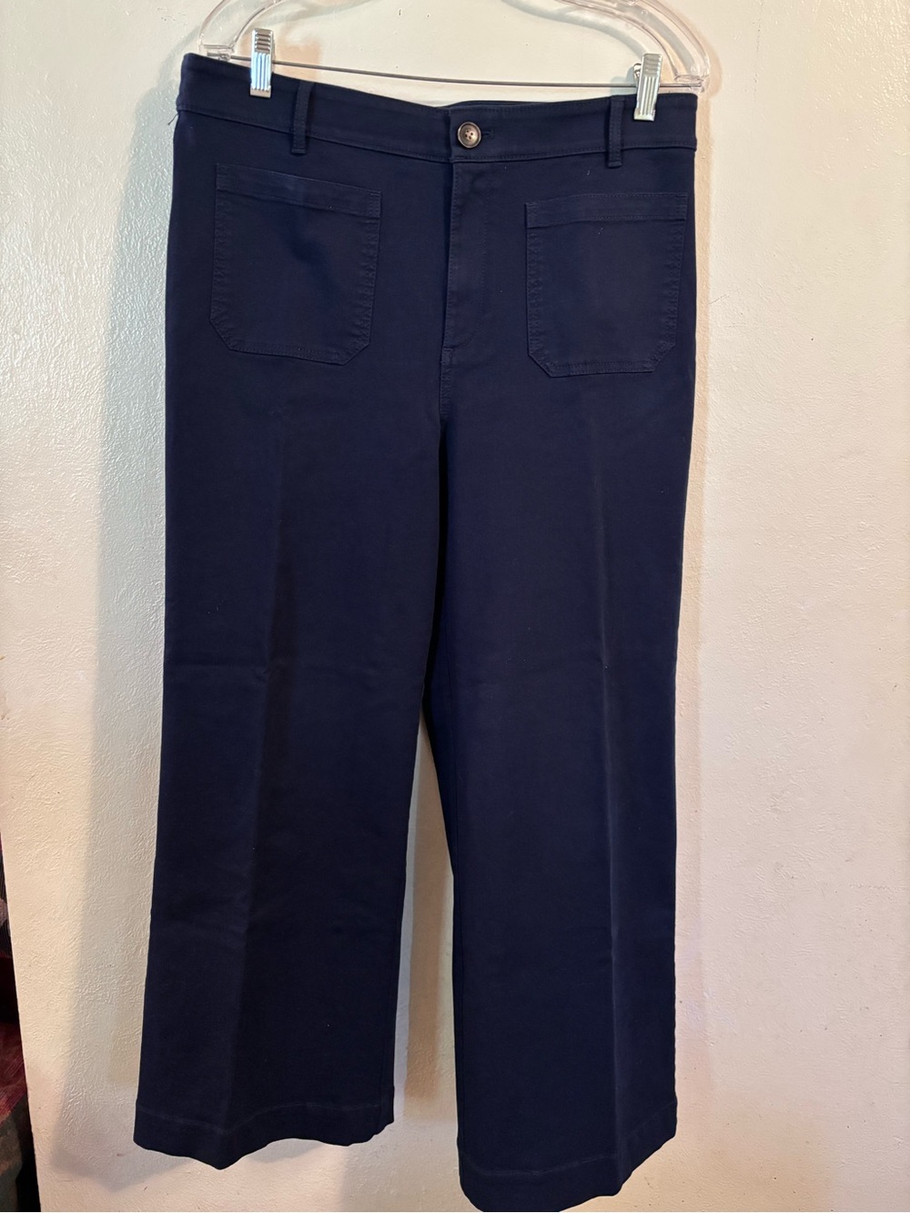 LOFT Curvy Dark Navy Pants